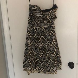 The Limited Strapless dress